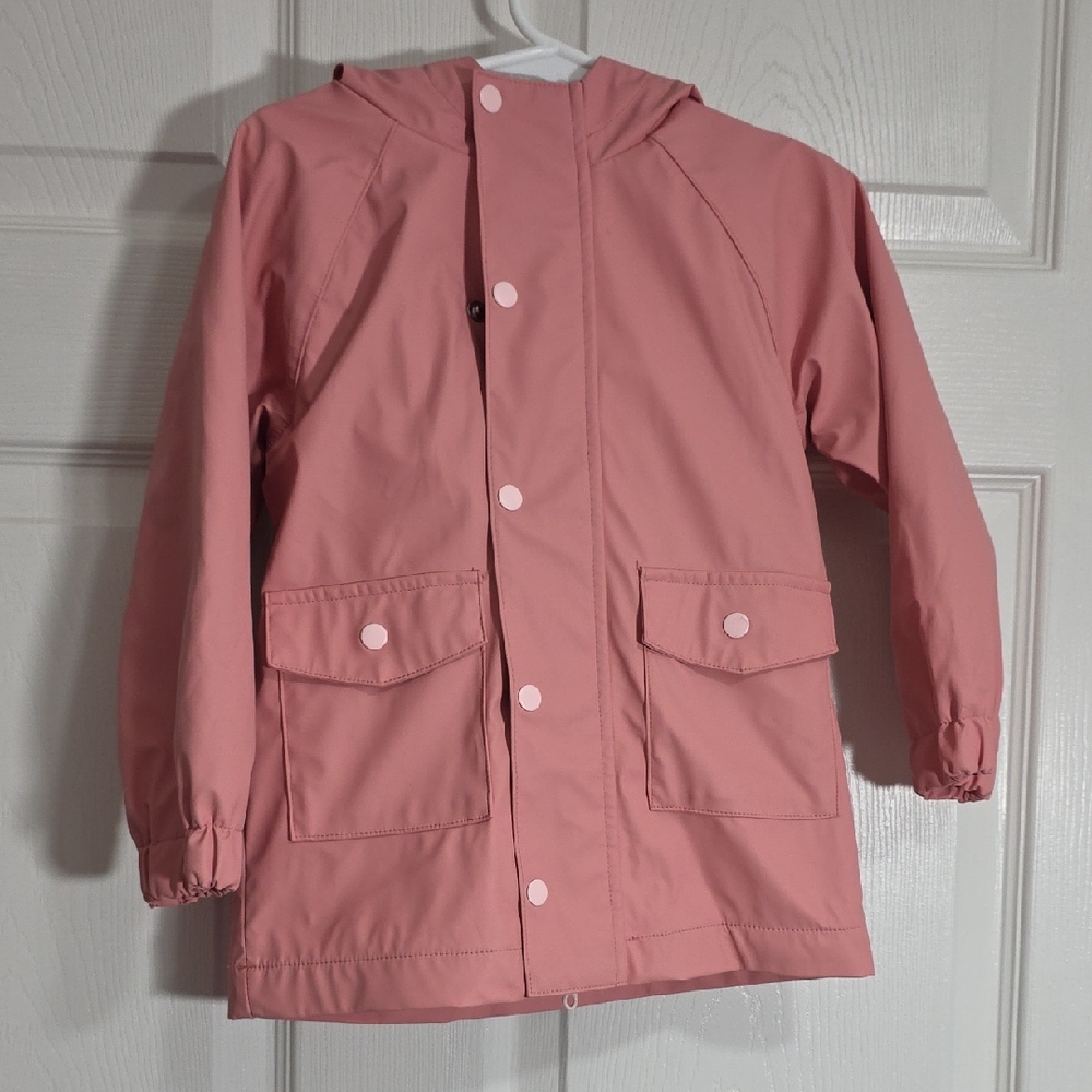 Wonder Nation Pink Kids Raincoat